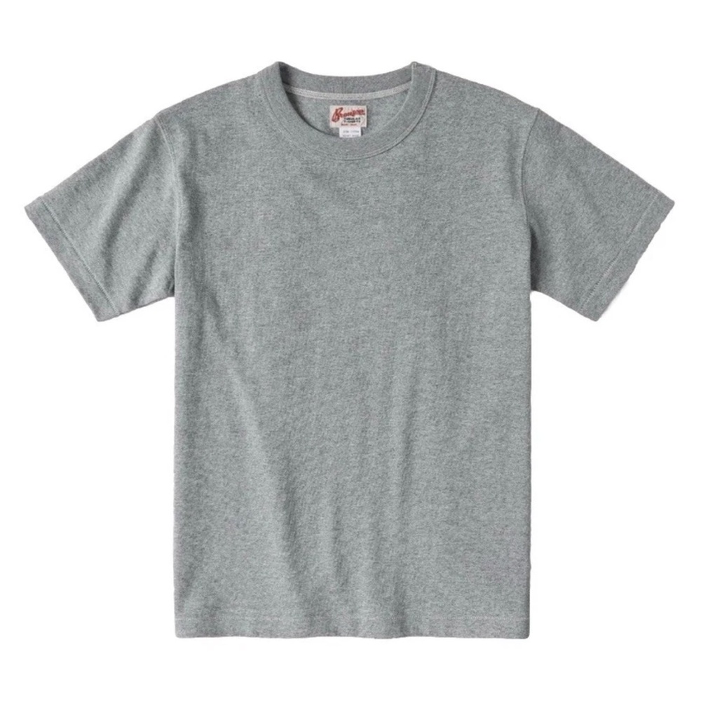 Bronson Men’s Loop Wheel Tubular T-Shirt Size Large Heavy Cotton